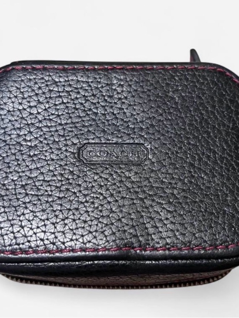 Genuine Coach Black Leather Pill Case - Picture 5 of 6